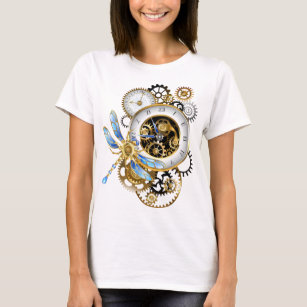 Camiseta Dials Steampunk com Dragonfly