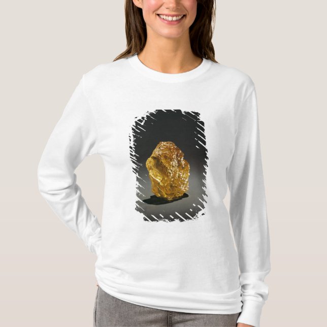 Camiseta Diamante amarelo no áspero (Frente)