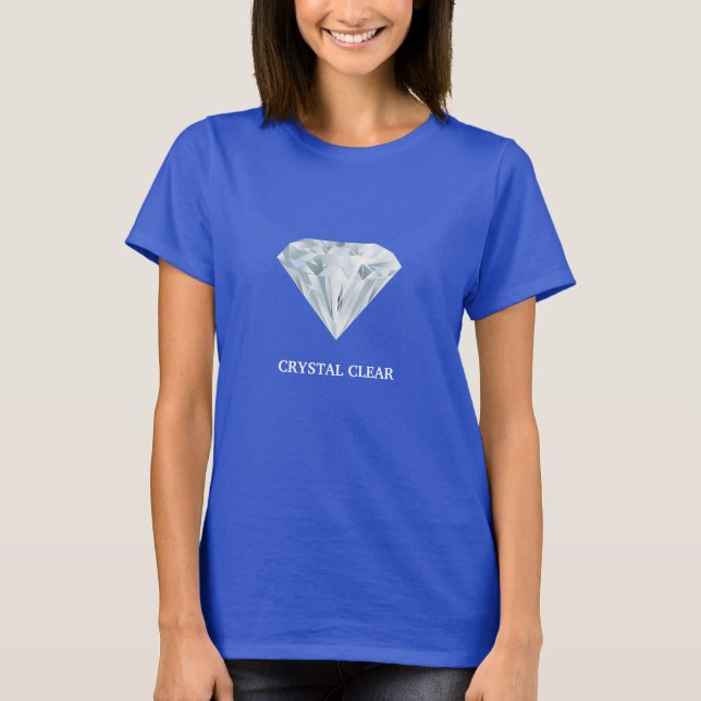 Camiseta Diamante Cristalino (Frente)