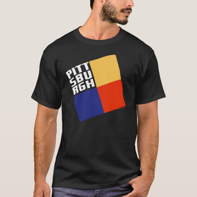 Camiseta Diamante de Pittsburgh - obscuridade (Frente)