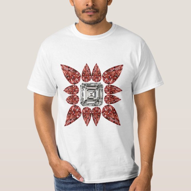 Camiseta Diamante Rosa (Frente)