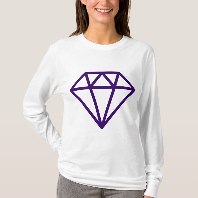 Camiseta Diamante Simples (Frente)