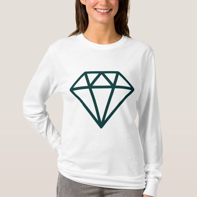 Camiseta Diamante Simples (Frente)