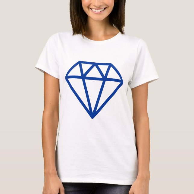 Camiseta Diamante Simples (Frente)