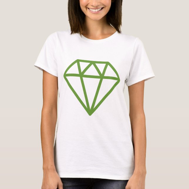 Camiseta Diamante Simples (Frente)