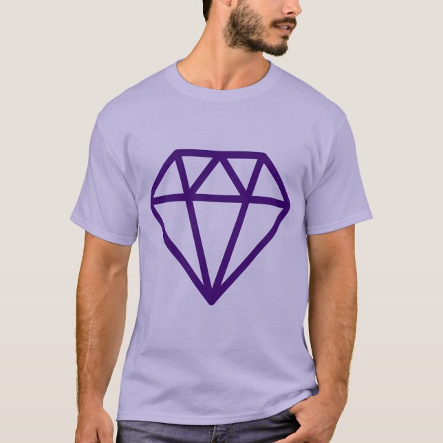 Camiseta Diamante Simples (Frente)