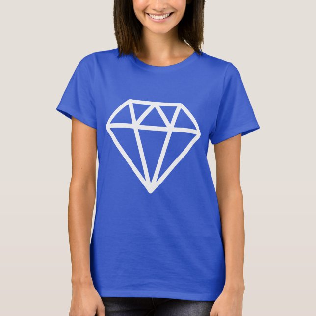 Camiseta Diamante Simples (Frente)