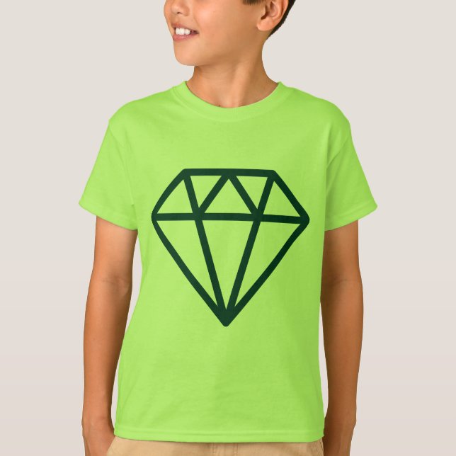 Camiseta Diamante Simples (Frente)