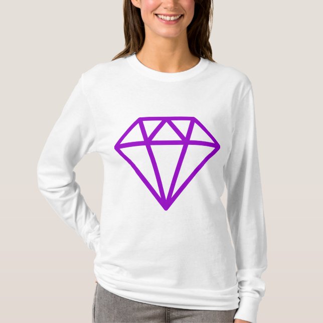 Camiseta Diamante Simples (Frente)