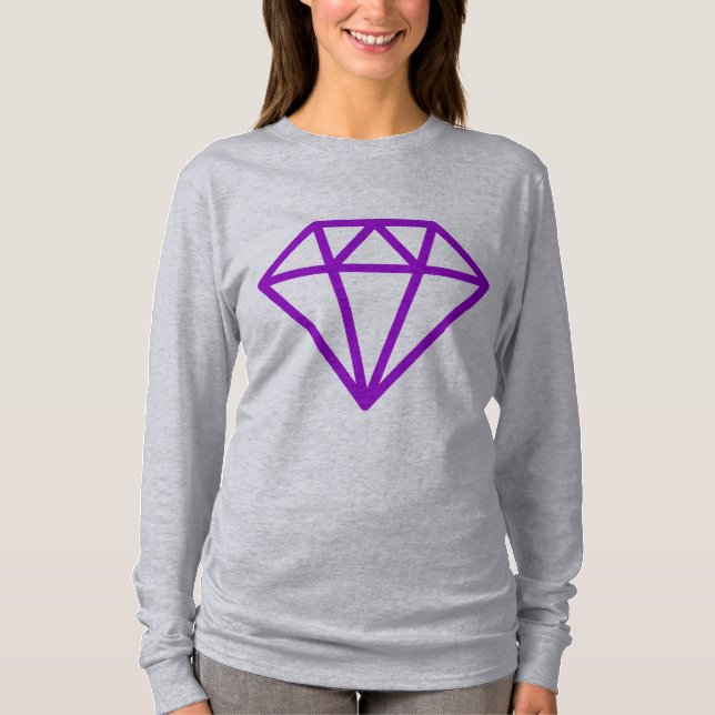 Camiseta Diamante Simples (Frente)