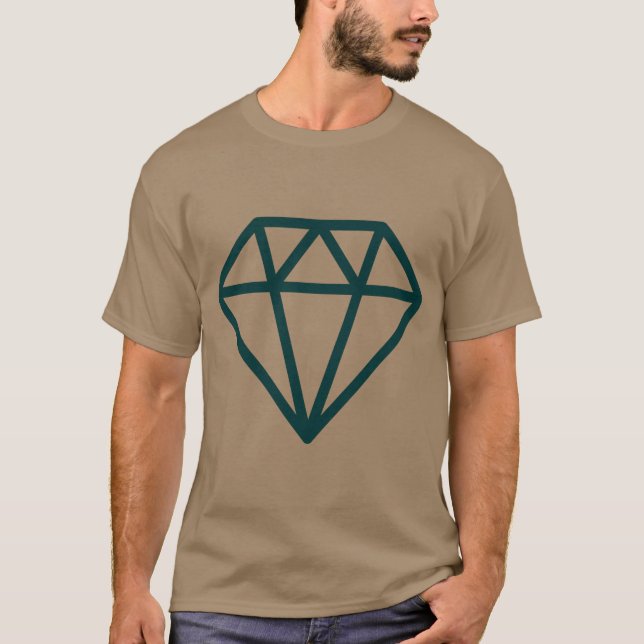 Camiseta Diamante Simples (Frente)