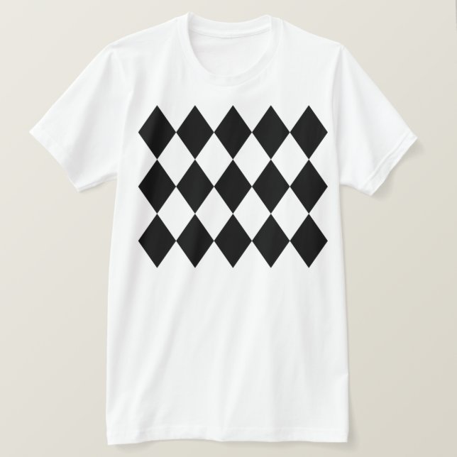 Camiseta Diamantes (Frente do Design)