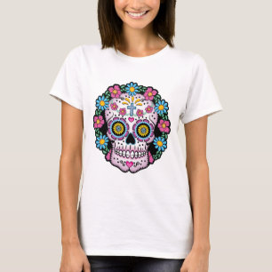Camiseta Diâmetro de los Muertos Crânio