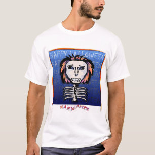 Camiseta Diâmetro de los Muertos/Dia das Bruxas feliz