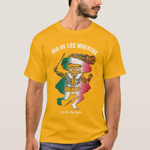 Camiseta Diâmetro de los Muertos Dia do cavaleiro de