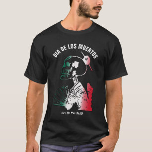 Camiseta Diâmetro de los Muertos, dia do esqueleto
