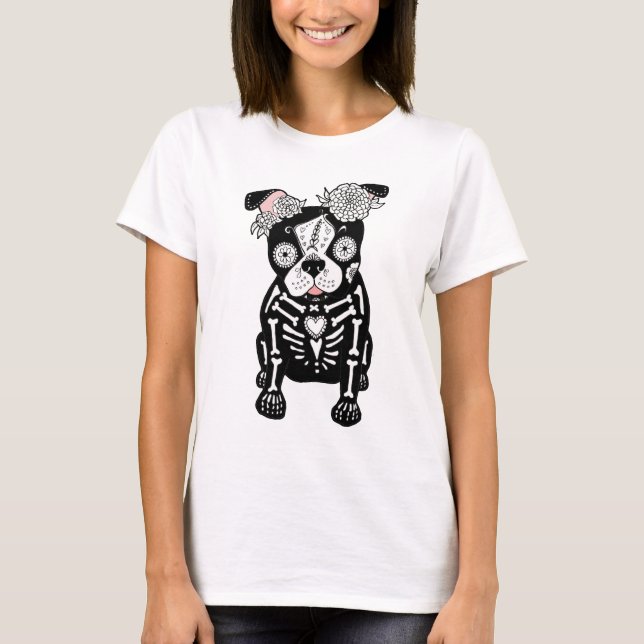 Camiseta Diâmetro de Los Muertos Filhote de cachorro (Frente)