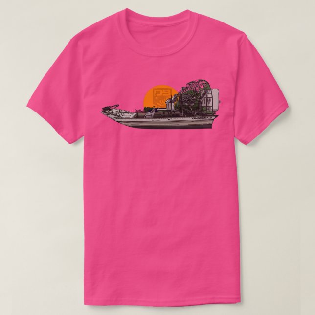 Camiseta Diamond Back Air Boat 1 (Frente do Design)