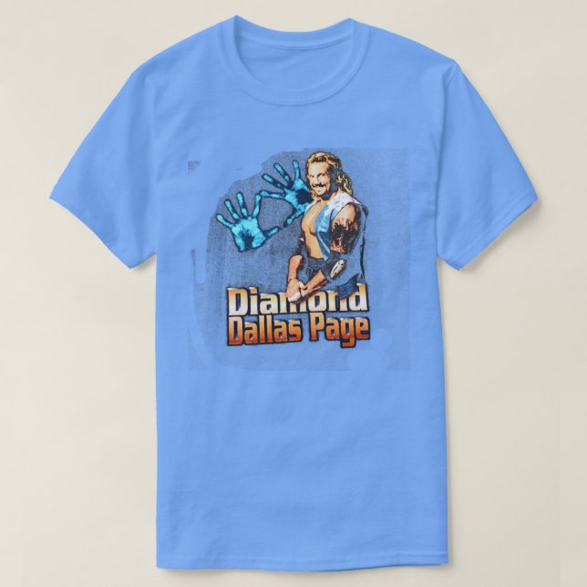 Camiseta Diamond Dallas Page Retro TSirt (Frente do Design)