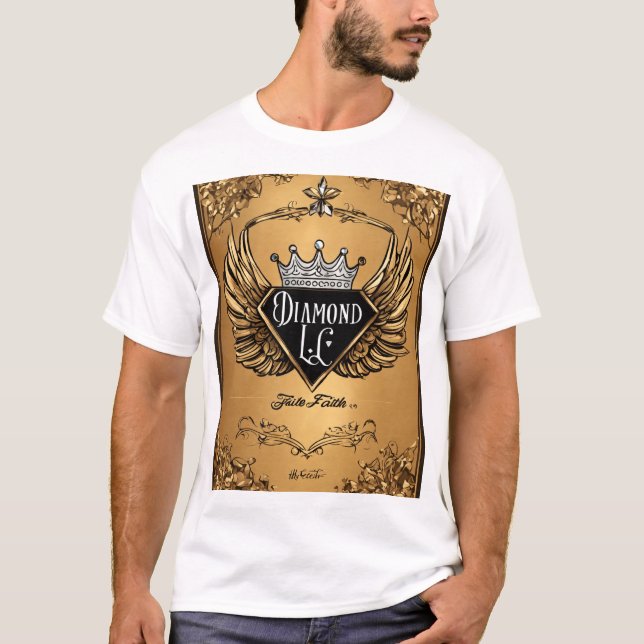 Camiseta "Diamond Design T-Shirt - Gráfico exclusivo, Negri (Frente)