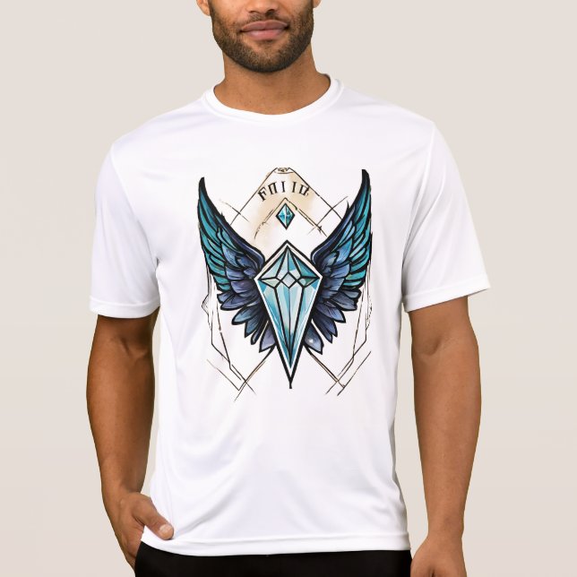 Camiseta Diamond Faith LLC Logotipo T-Shirt (Frente)