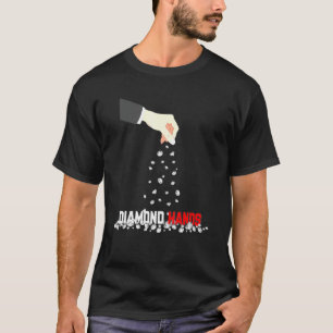 Camiseta Diamond Hands Sprinkle Em Wall Street