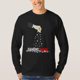 Camiseta Diamond Hands Sprinkle Em Wall Street