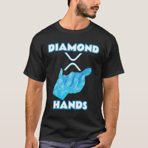 Camiseta Diamond Mãos Ripple Xrp Crypto Cryptocurrency
