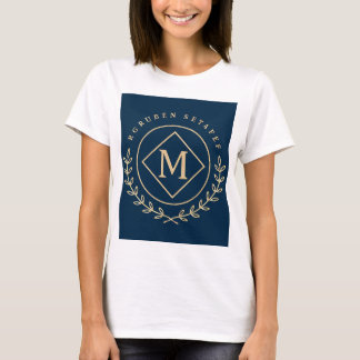 Camiseta Diamond Monogram Circle