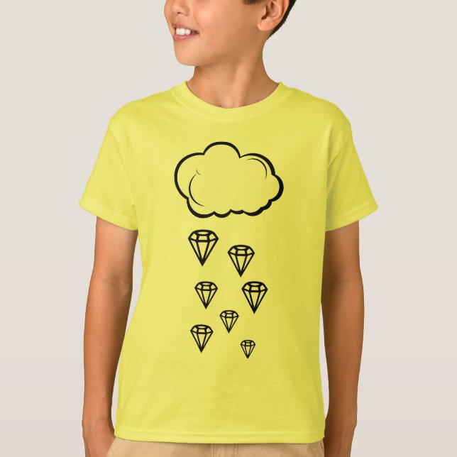 Camiseta Diamond rain (Frente)