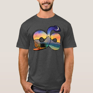 Camiseta Diamondback Rattlesnake com Paisagem do Sudoeste P