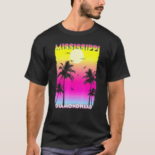 Camiseta Diamondhead Mississippi Ms Summer Vintage Sunset