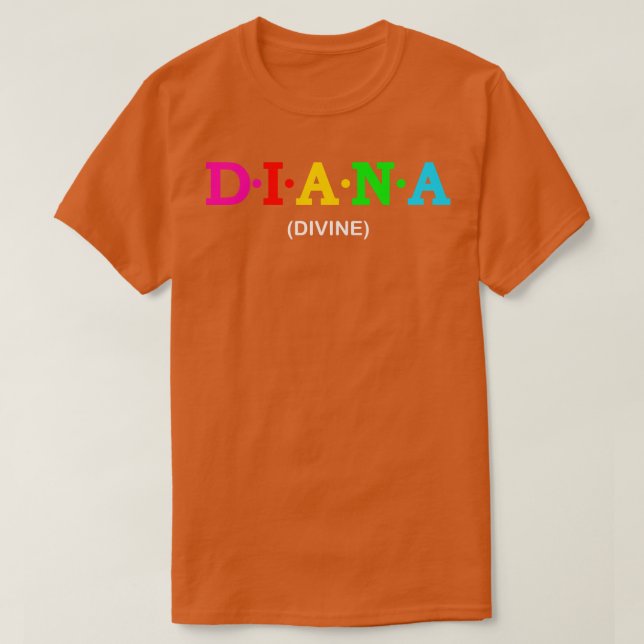 Camiseta Diana divine (Frente do Design)