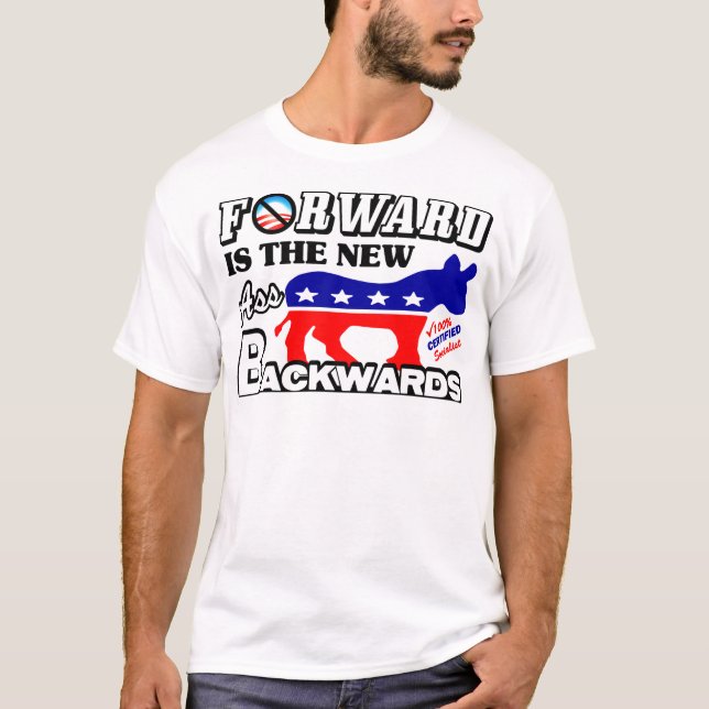 Camiseta Dianteiro: O novo para trás! (Frente)
