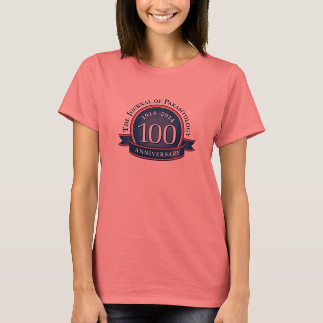 Camiseta Diário da Parasitologia 100º Aniversário (Frente)
