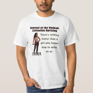 Camiseta Diário do vivo: Tshirt de EMMA (homens)