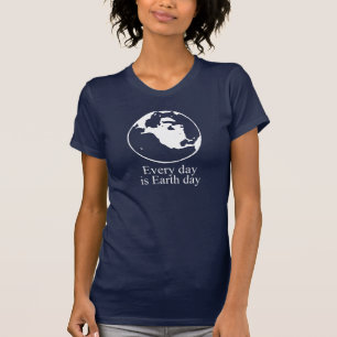 Camiseta Diário é o t-shirt do Dia da Terra/t-shirt do Di