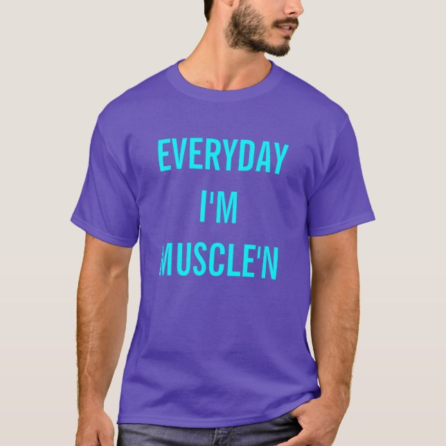 Camiseta Diário eu sou Muscle'n (Frente)