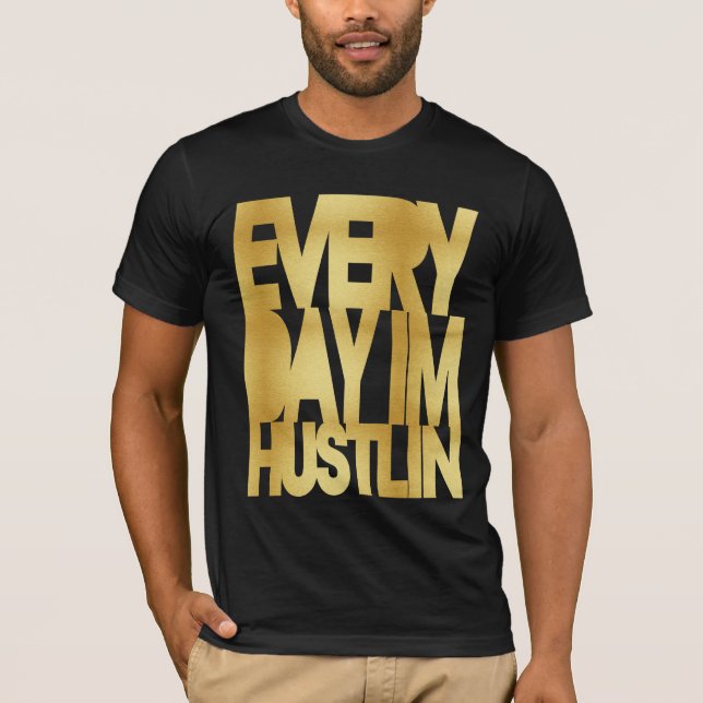 Camiseta Diário eu sou ouro de Hustlin (Frente)