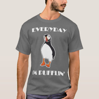 Camiseta Diário eu sou pássaro do papagaio-do-mar de