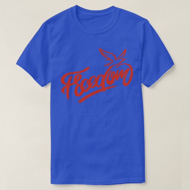 Camiseta Diário nacional de liberdade (Frente do Design)