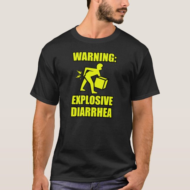 Camiseta Diarreia explosiva (Frente)