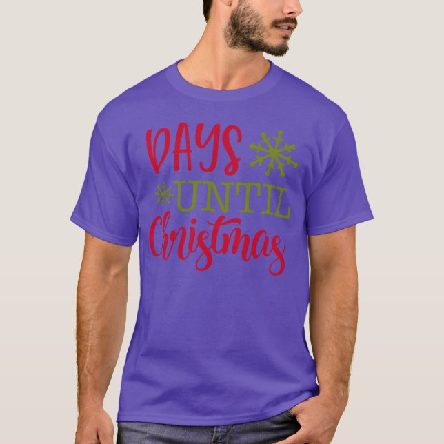 Camiseta Dias até o Natal Gift Amigo (Frente)