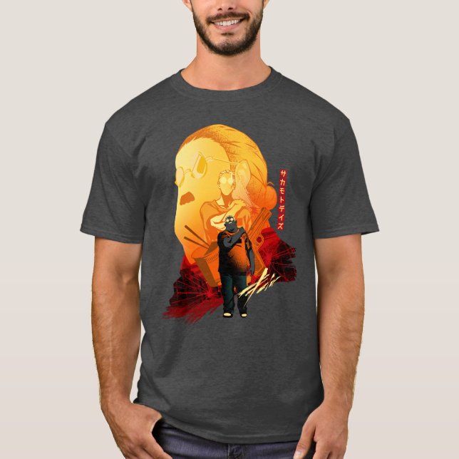Camiseta Dias da garota Sakamoto (Frente)