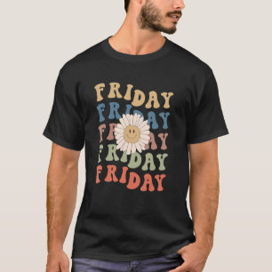 Camiseta Dias Da Semana Fácil Figurino De Halloween Frid