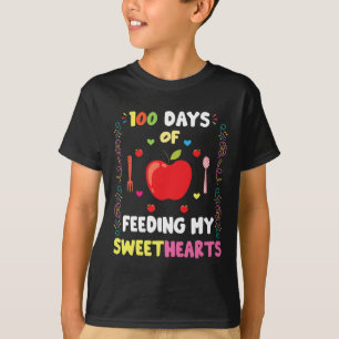 Camiseta Dias De Almoço Da Escola Citação De Dama Para Almo