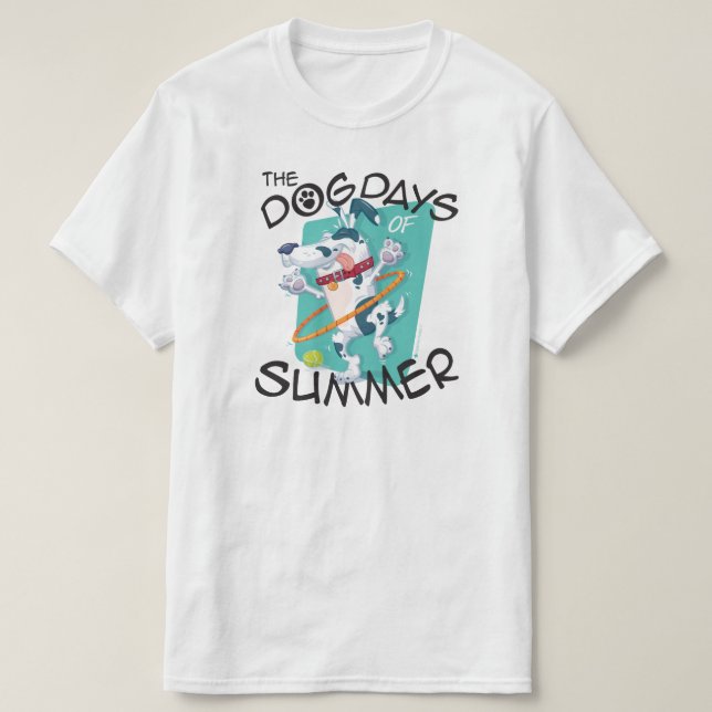 Camiseta Dias de cão: T unisex do valor (Frente do Design)