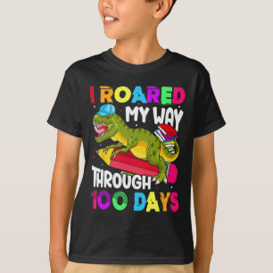 Camiseta Dias De Estudante De Professores Montados Em Dinos