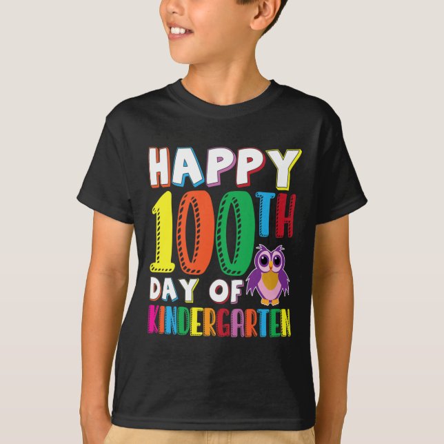 Camiseta Dias De Figuras Na Escola Do Jardim De Infância Me (Frente)