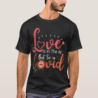 Camiseta Dias de os namorados Engraçados, o amor está no ar